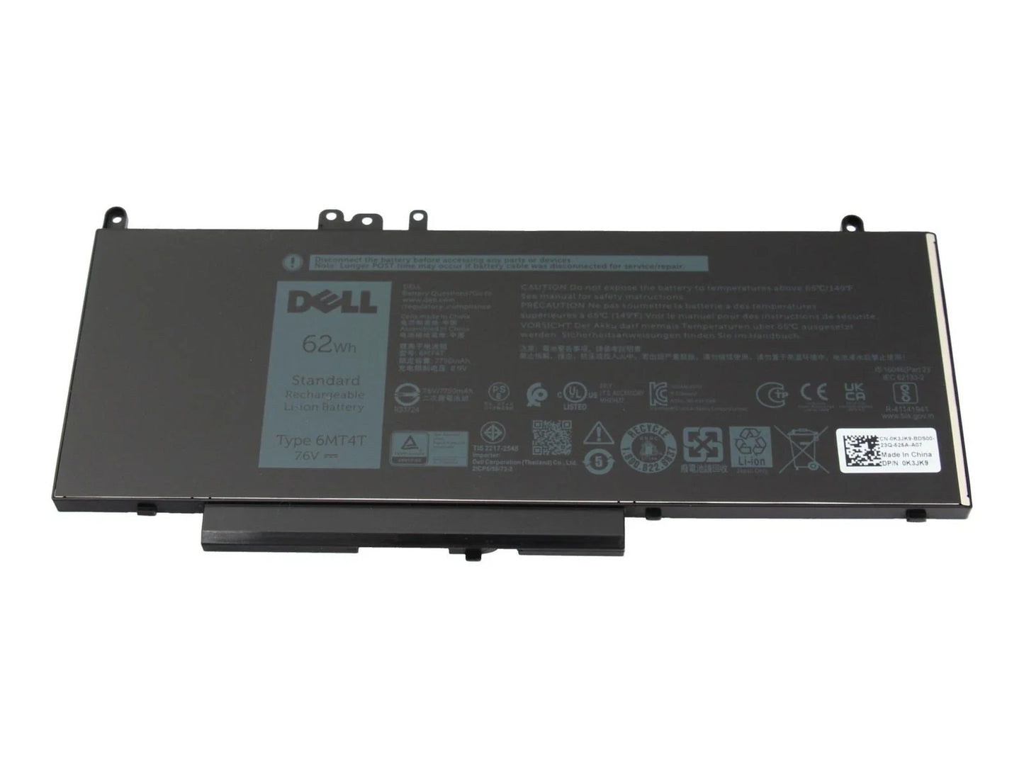 Batteria Originale Dell sostituisce K3JK9 - 3 celle