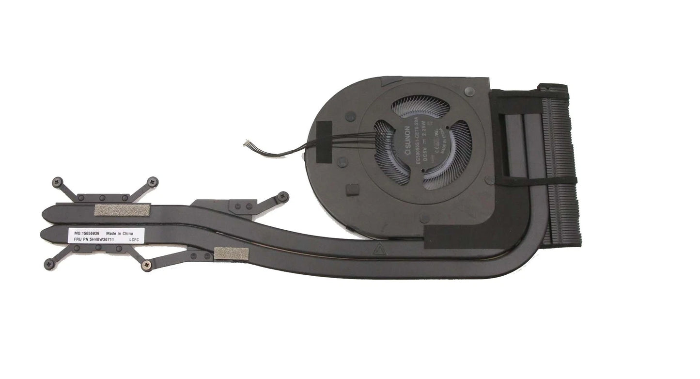 Ventola CPU Cooling Fan con Dissipatore per Lenovo sostituisce 5H40W36710