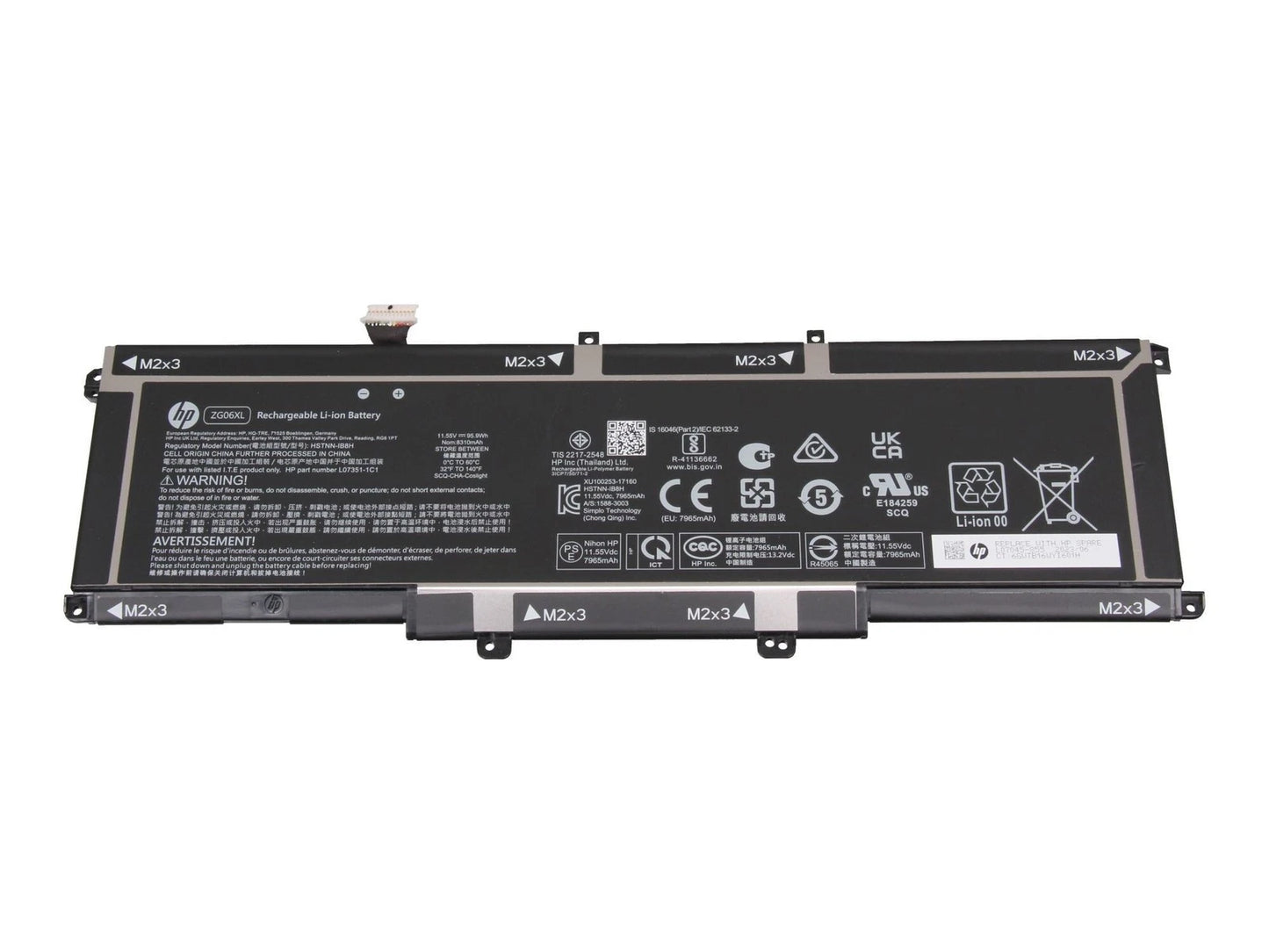 Batteria Originale HP sostituisce ZG06XL