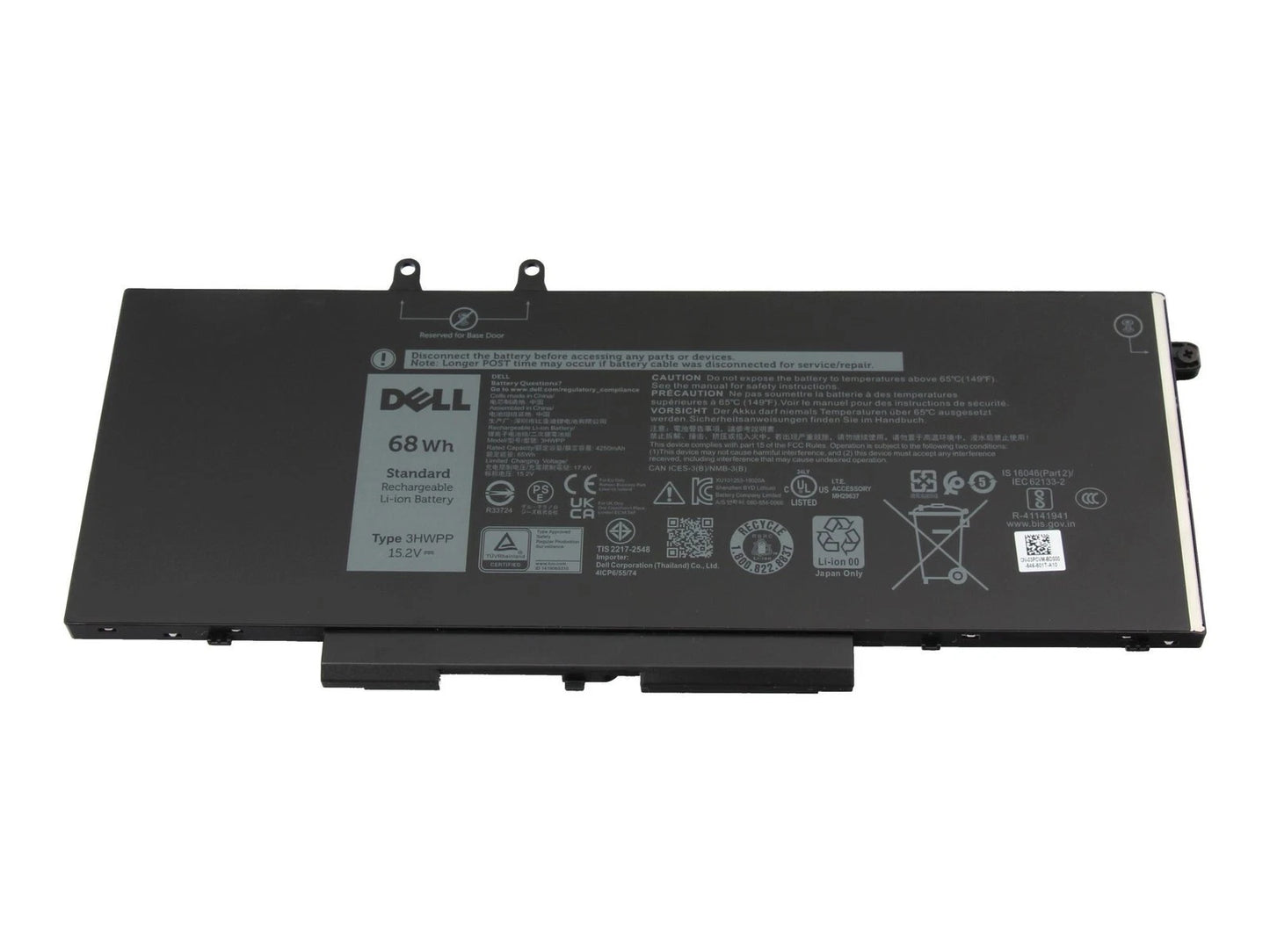 Batteria Originale Dell Latitude 5411 - 4 Celle 68Wh
