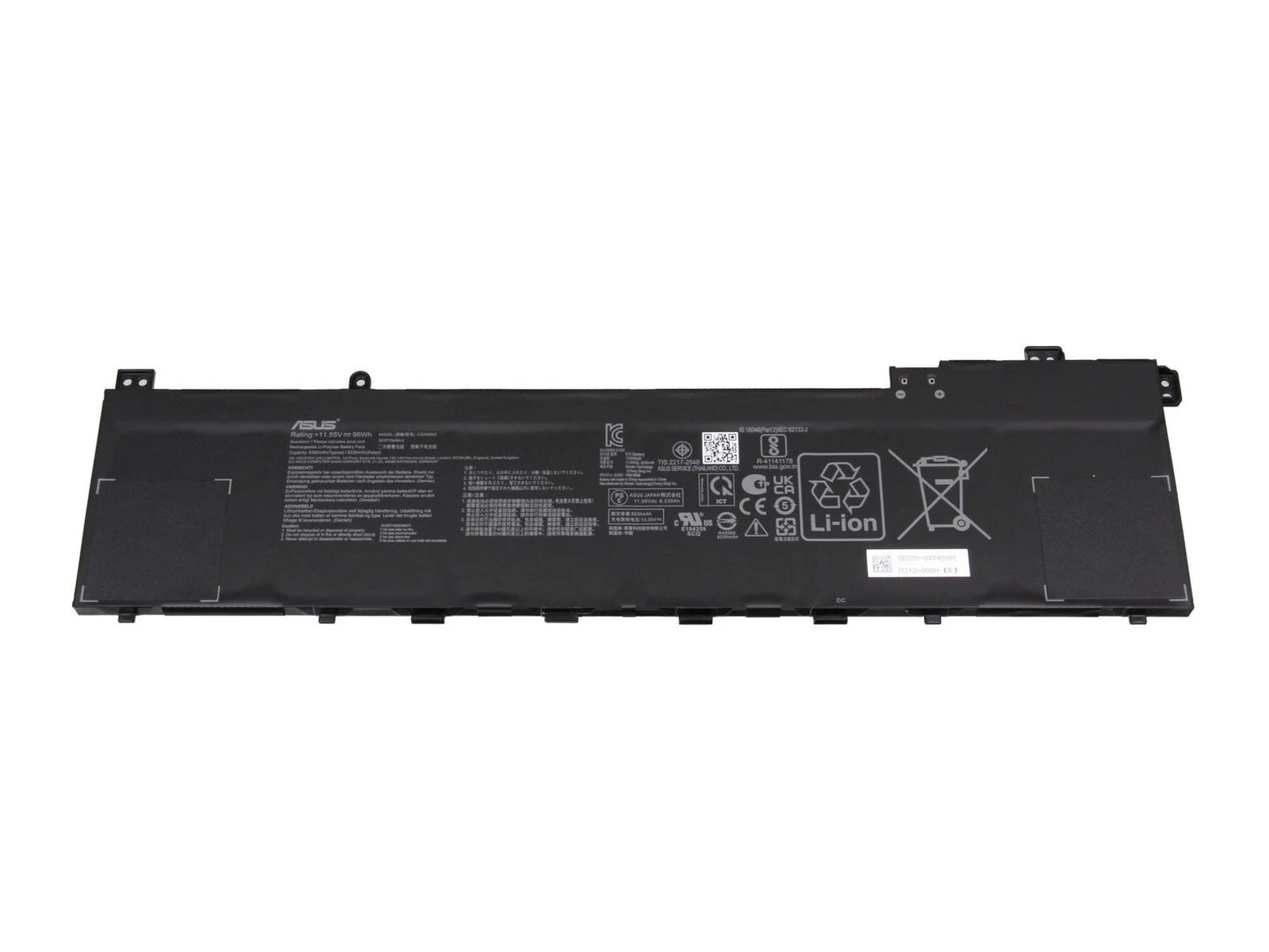 Batteria Originale ASUS sostituisce 0B200-04040000