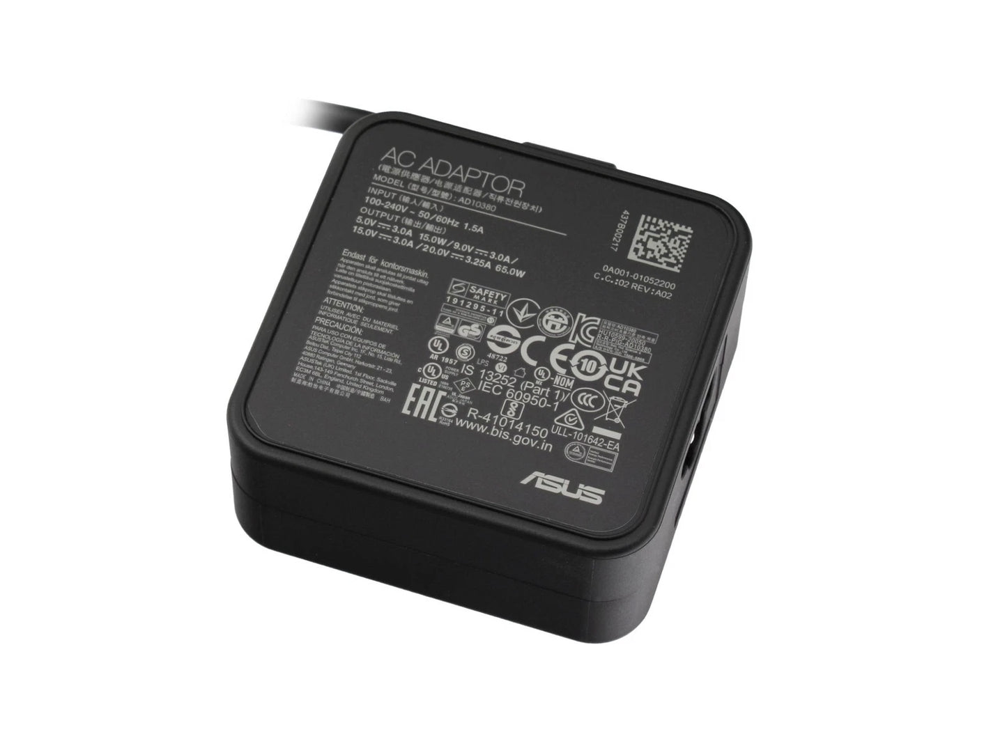 Alimentatore Originale ASUS sostituisce 0A001-01056900 - 65W USB-C