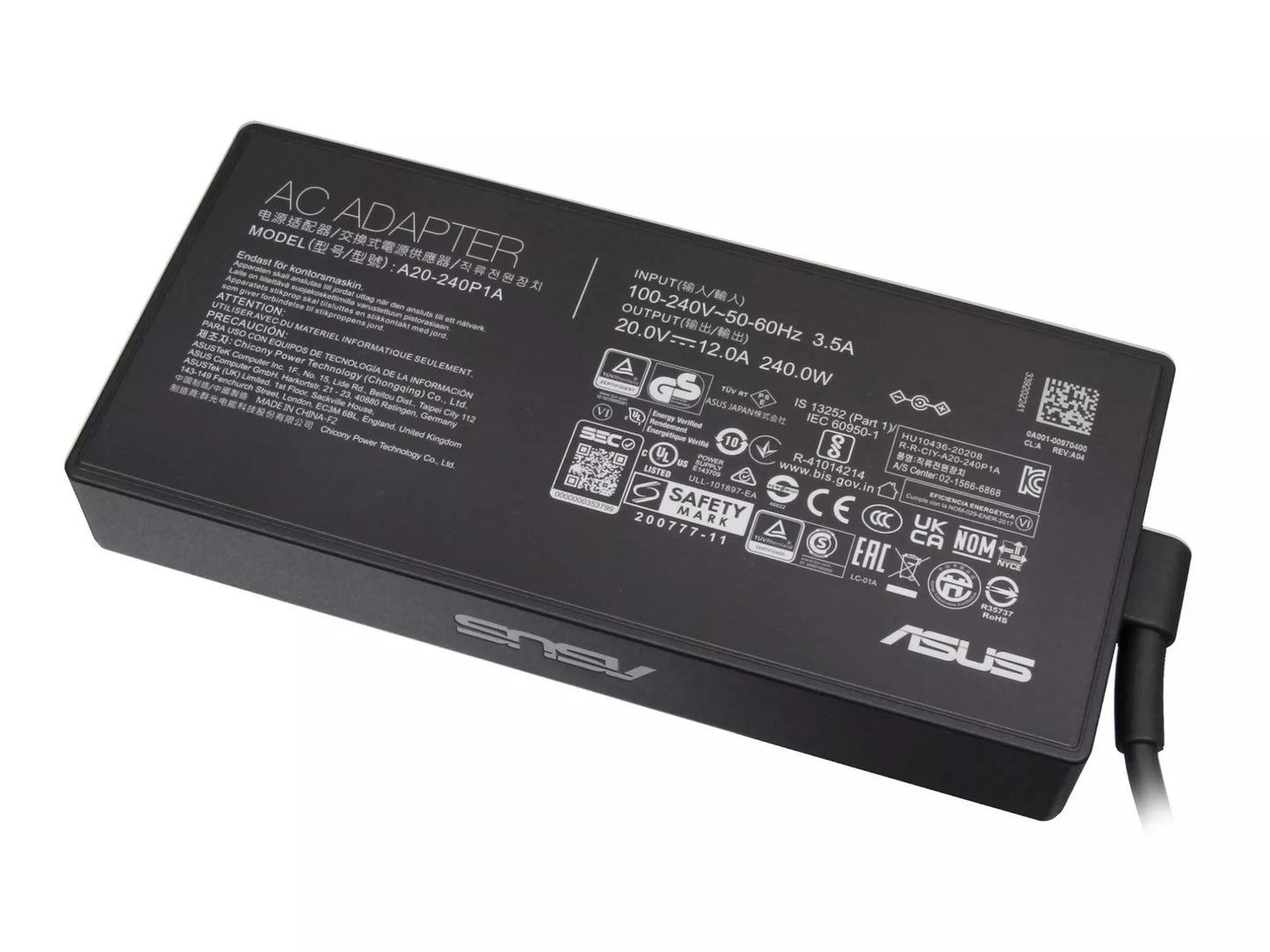 Alimentatore Originale ASUS sostituisce 0A001-00970200 - 240W