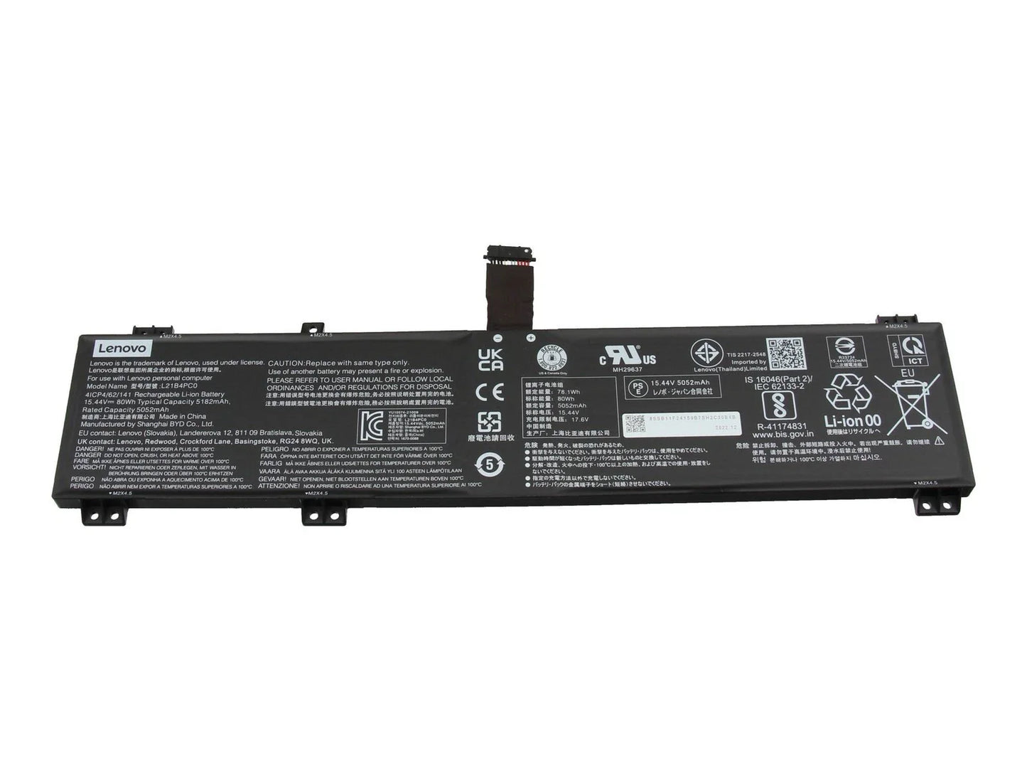 Batteria Originale Lenovo sostituisce 5B11N47420