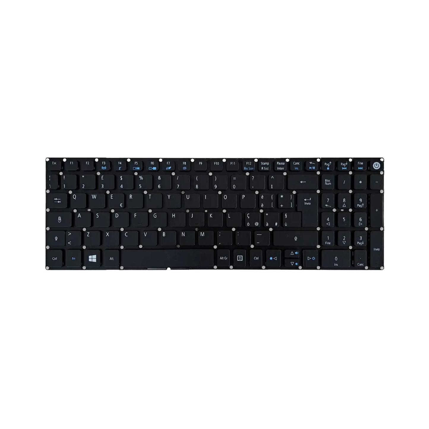 Tastiera Italiana per Acer Aspire E5-722 E5-772 E5-573 E5-773 F5-573 V3-575G E5-523