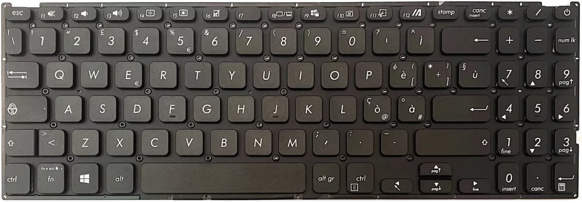 Tastiera Italiana per ASUS M515DA
