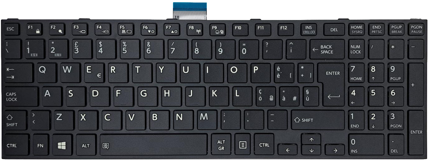 Tastiera Italiana per Toshiba Tecra Z50-C