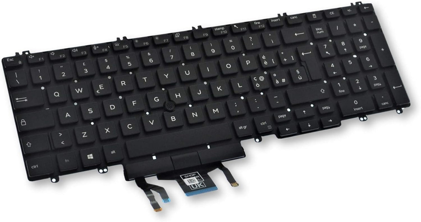 Tastiera Italiana per Dell Precision 3540 - Retroilluminata