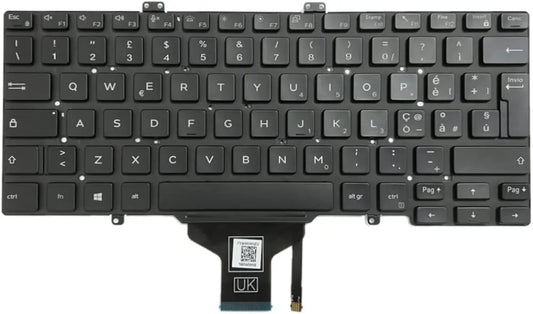 Tastiera Originale Dell Latitude 7400 – Retroilluminata, senza trackpoint