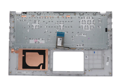 Tastiera Italiana Top Cover per ASUS S512DA-EJ519T - Silver, senza retroilluminazione
