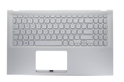 Tastiera Italiana Top Cover per ASUS S512DA-EJ519T - Silver, senza retroilluminazione