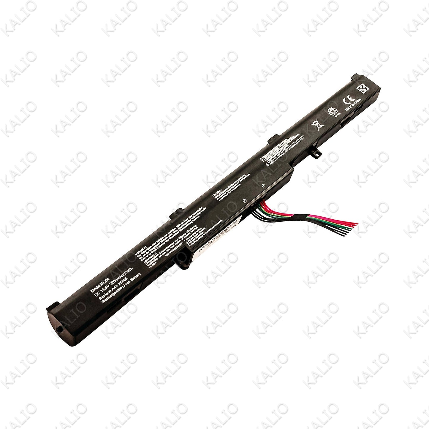Batteria per ASUS X751LAV-TY323H  - 14,4V/14,8V 2200mAh