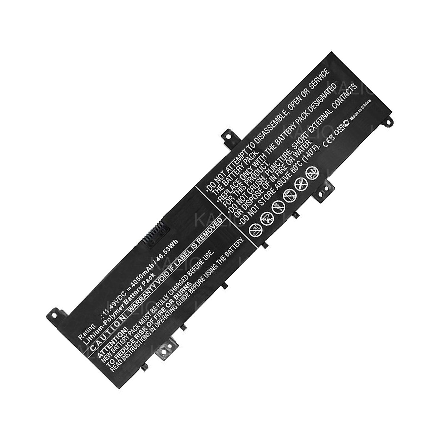 Batteria per ASUS VivoBook Pro N580VD-FY161T - 11,49V 4050mAh