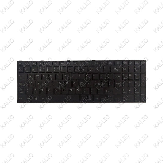 Tastiera Italiana per Toshiba SATELLITE C50-B C50D-B C50DT-B C50T-B - CON FRAME - NERA