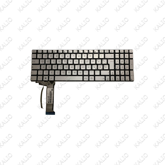 Tastiera Italiana per ASUS N552VX-FW131T - Silver Retroilluminata