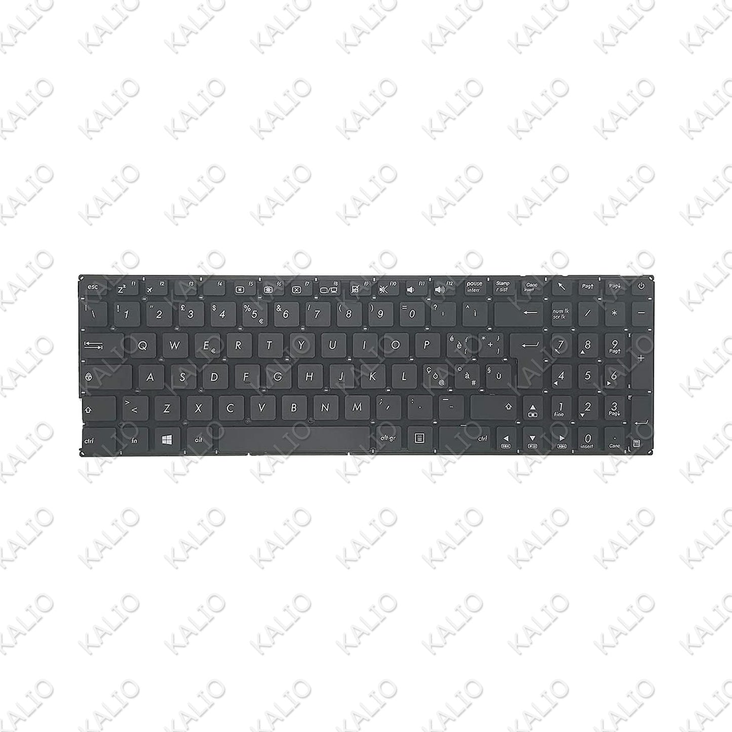 Tastiera Italiana per ASUS X543UA-GQ2577 - Nera