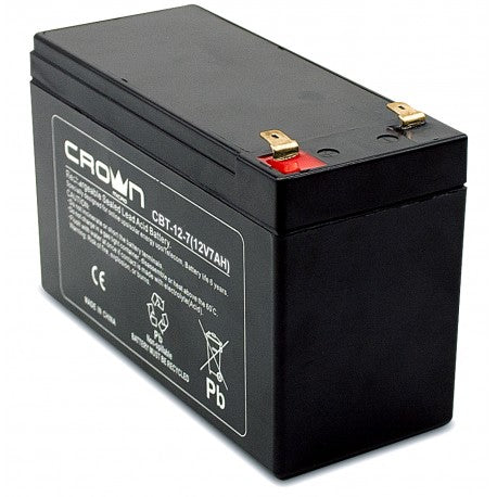Batteria Crown 12V 7Ah - CBT-12-7